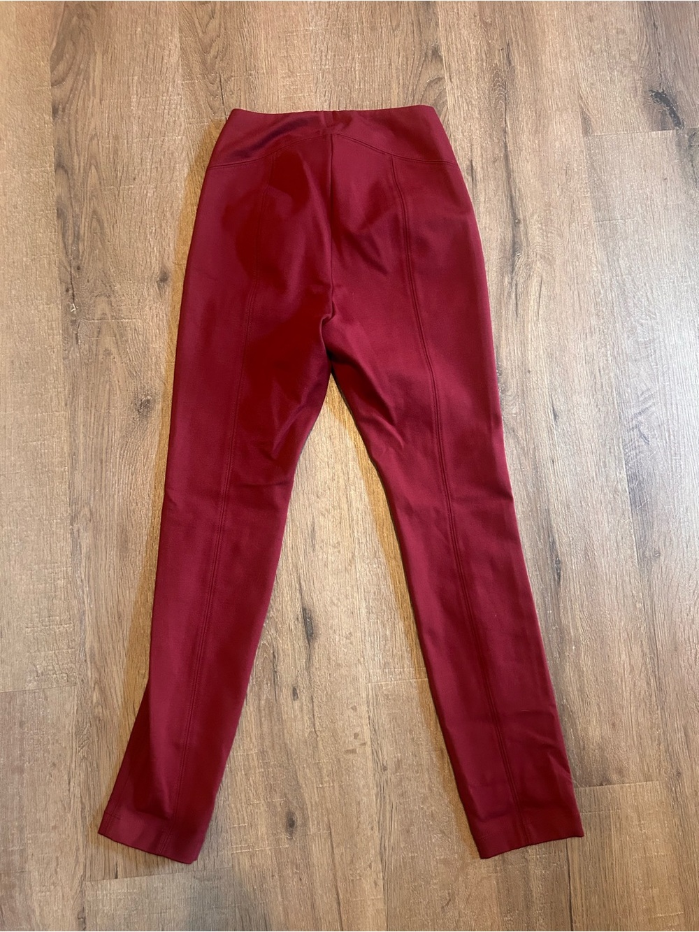Matilda Jane Burgundy Skinny Ponte Pants Small NWOT - Picture 8 of 9